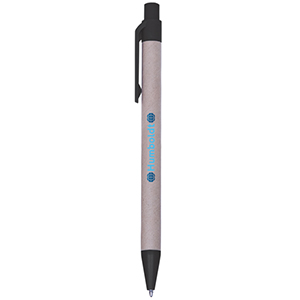 PE4772
	-RECYCLED PAPER PEN
	-Natural/Black with Black Ink